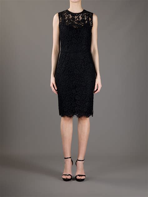 dolce gabbana black sheath wool dress|net a dolce gabbana dresses.